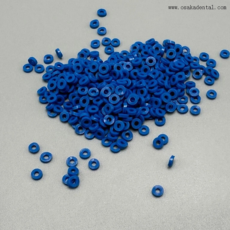 Separadores Elásticos de Dentes Ortodônticos Azul Posterior Grande