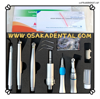 Handpiece dental de baixa velocidade de potência forte e alta velocidade em conjunto