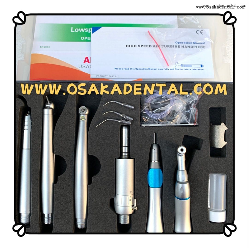 Handpiece dental de baixa velocidade de potência forte e alta velocidade em conjunto