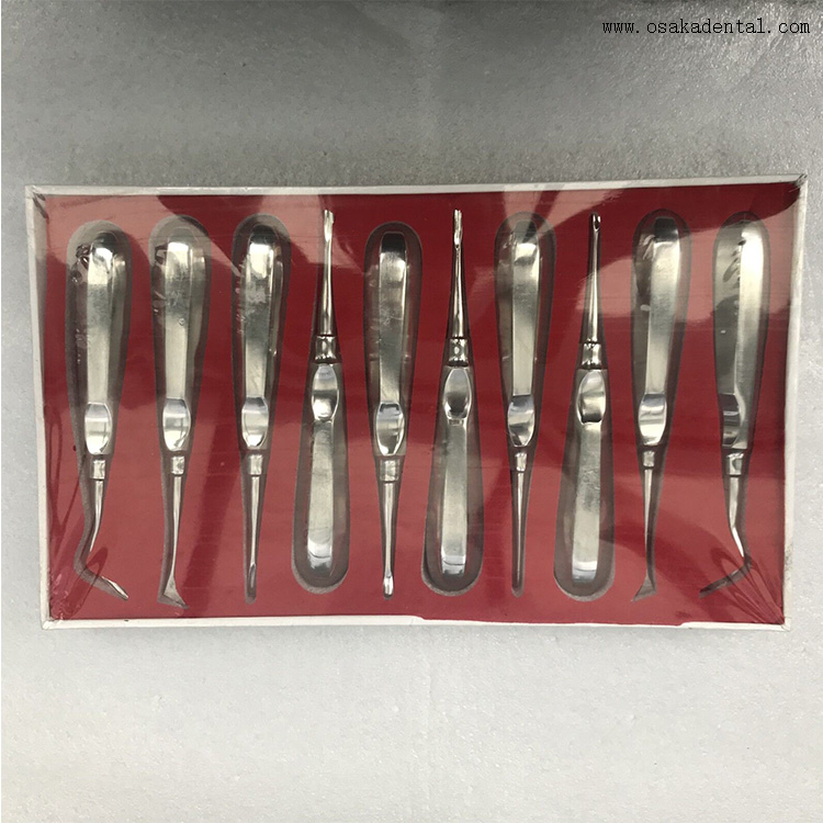 Kit de elevador de dente de instrumento odontológico