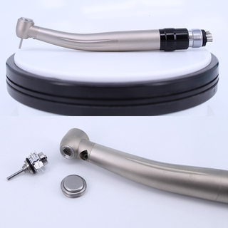 Botão do aperto do torque diodo emissor de mão dental de alta velocidade com o acoplamento