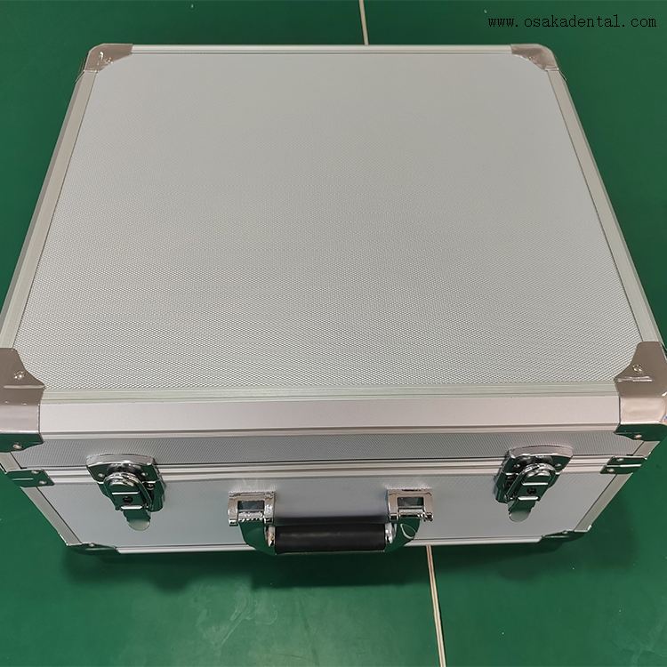 Máquina de implante dentário com contra-ângulo de fibra óptica