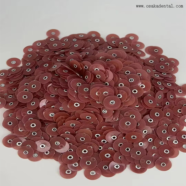 Disco de polimento composto dentário para polimento de dentes