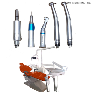 Peça de mão OSAKADENTAL com peça de mão odontológica de alta velocidade e peça de mão odontológica de baixa velocidade OSAKADENTAL