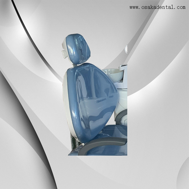 Cadeira odontológica eletrônica com capas de vinil 