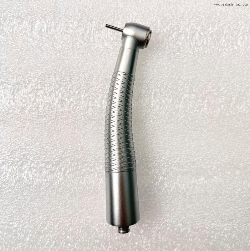 Peça de mão odontológica comprovada pela CE com luz de fibra óptica