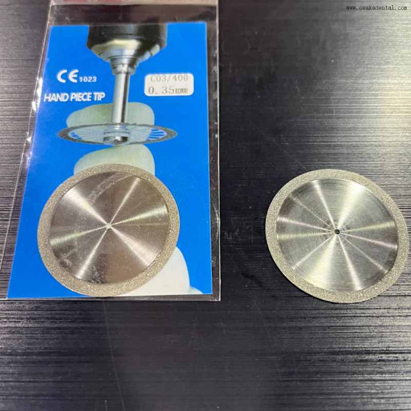 Para uso em laboratório dentário, roda de diamante, cortador de disco, modelagem