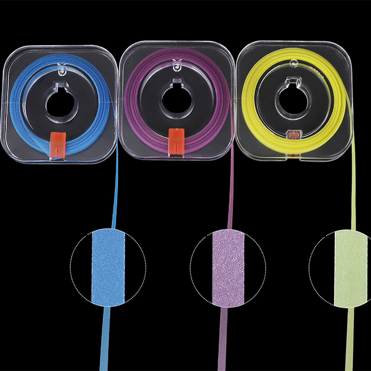 Tira de pré-polimento dentário de material dentário