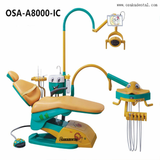 Cadeira odontológica para equipamentos odontológicos para crianças