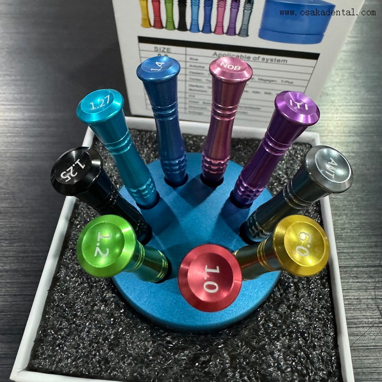 Conjunto de ferramentas para implante dentário 