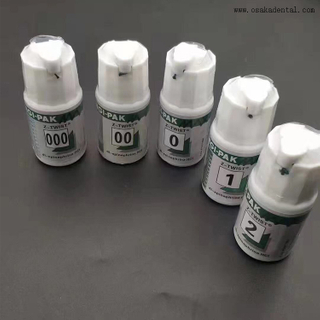 Cabo de retração dentária de material consumível odontológico