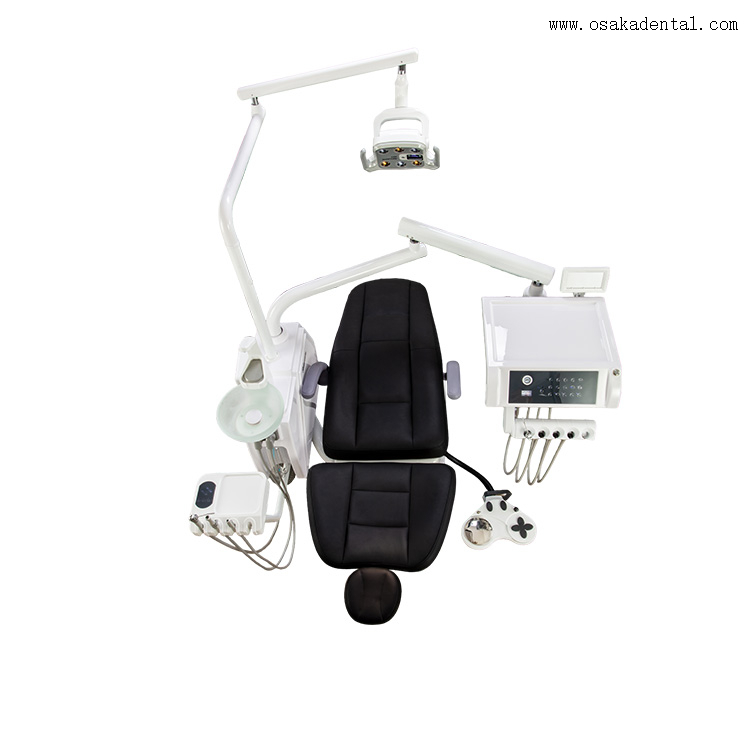 Novo tipo de unidade dentária multifuncional com pedal