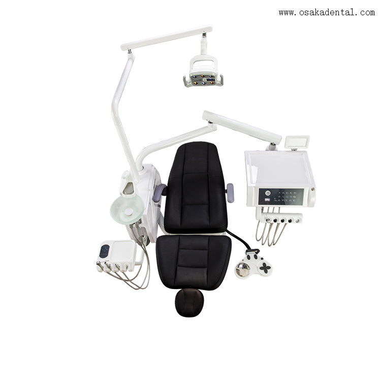 Novo tipo de unidade dentária multifuncional com pedal