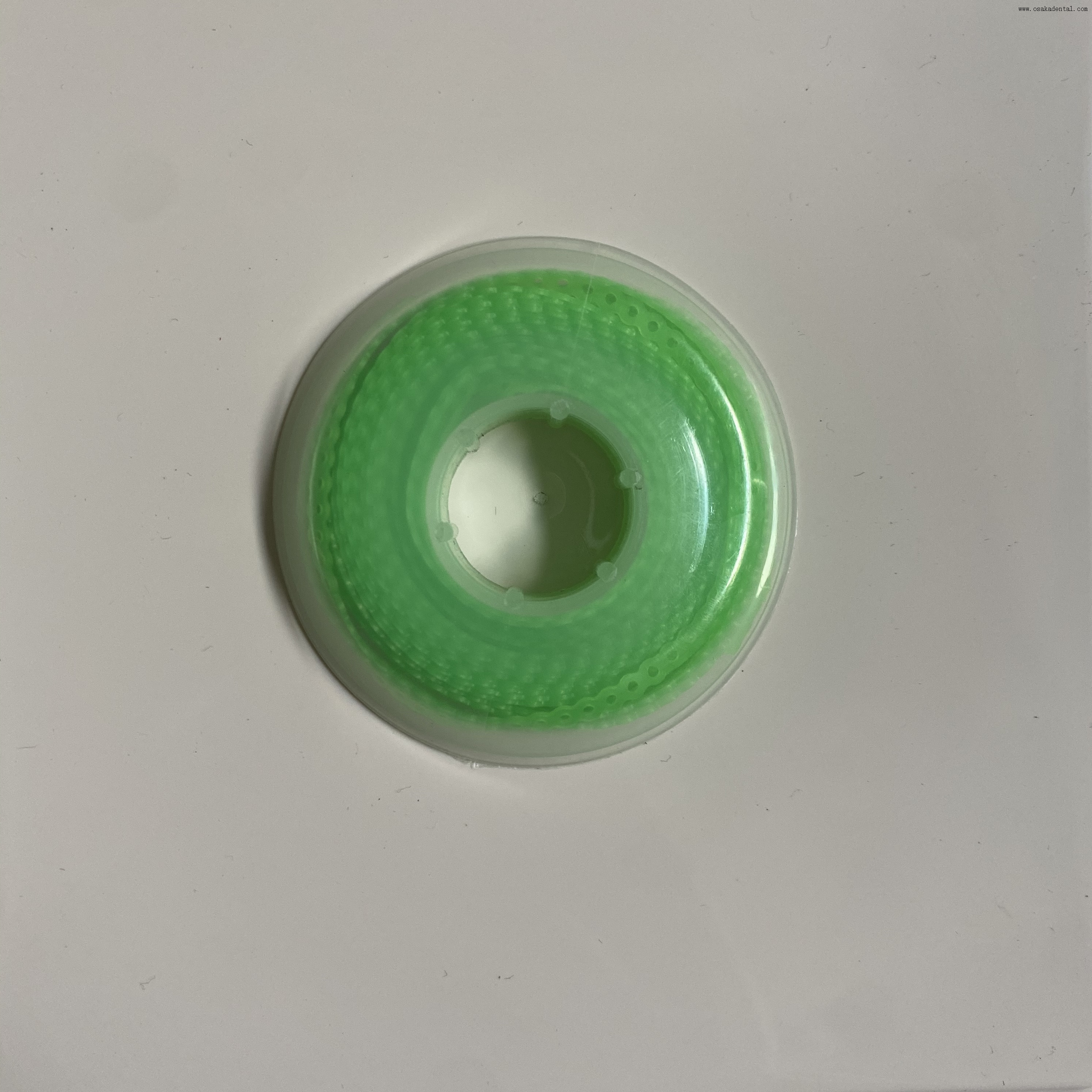 Corrente elástica ortodôntica dentária com lindas cores