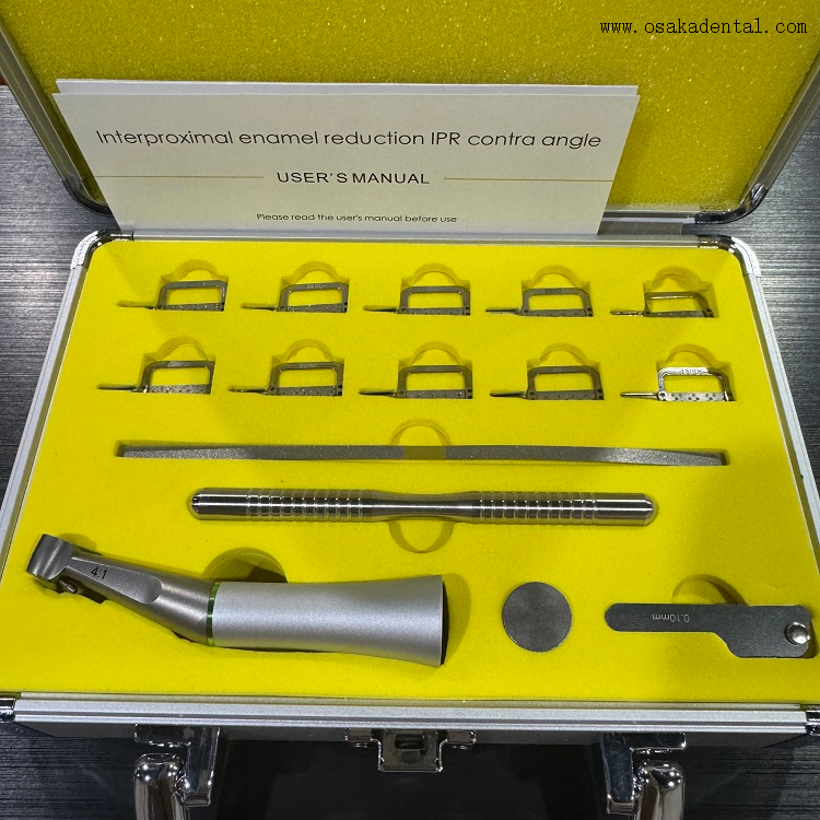 Peça de mão dentária conjunto de contra-ângulo de redução 4:1 OSA-C006