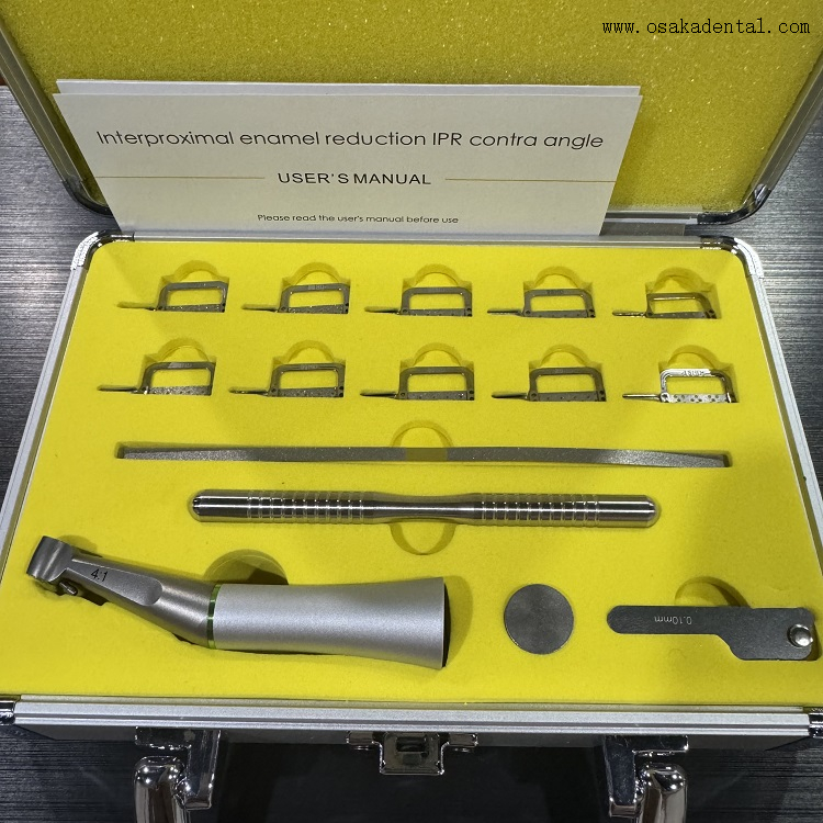 Peça de mão dentária conjunto de contra-ângulo de redução 4:1 OSA-C006