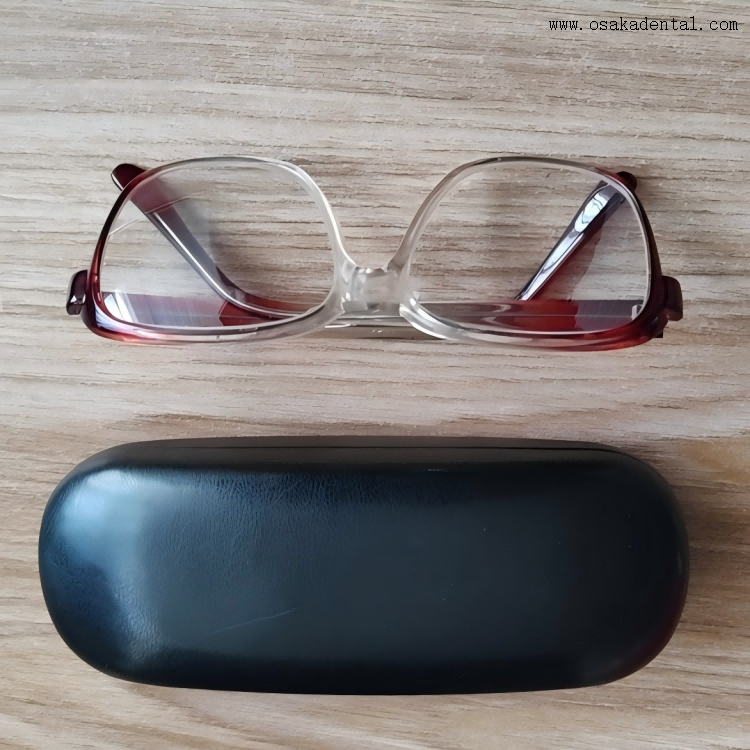 Óculos de proteção odontológicos confortáveis para raios X