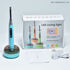 Luz de cura dentária com design de luz azul de amplo espectro