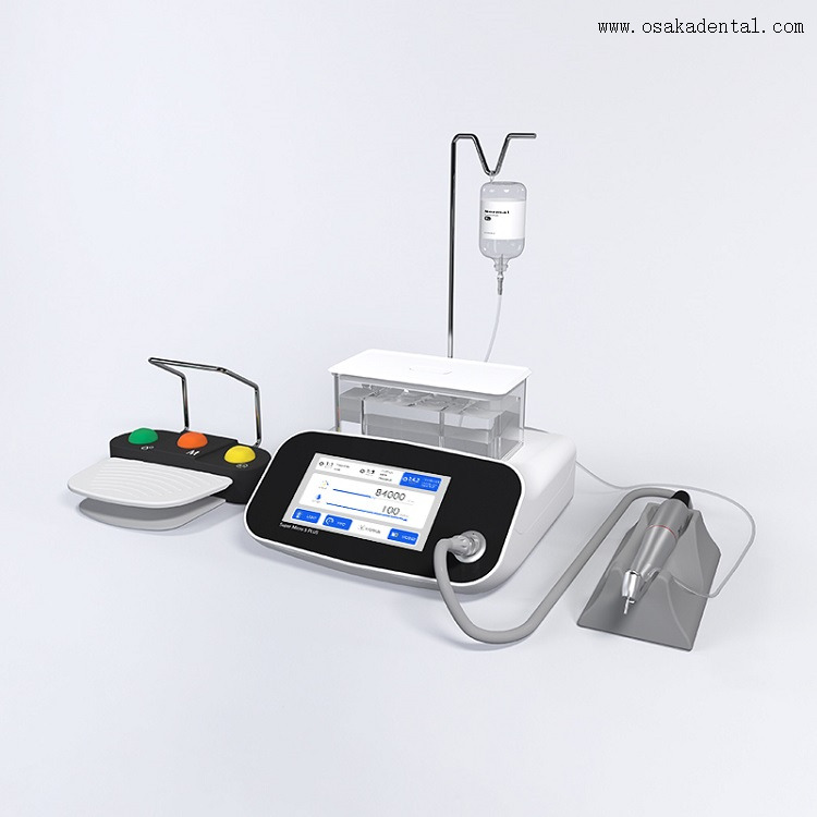 Motor elétrico sem escova dental sem necessidade de conexão com cadeira odontológica