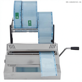 Máquina de selagem de bolsa para esterilização, autoclave dental, selador de rolo, máquina de selagem para clínica dentária