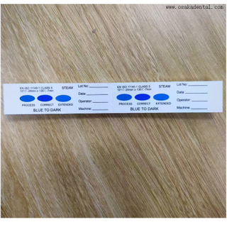 Cartão Indicador de Esterilização Classe 5 200 unidades/caixa