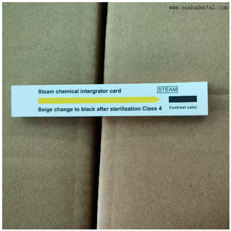 Cartão Indicador de Esterilização Classe 4 200 unidades/caixa