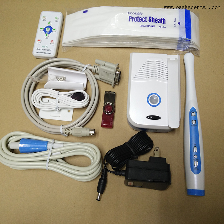 Câmera odontológica intra-oral WIFI CCD de 5.0 megapixels com fio