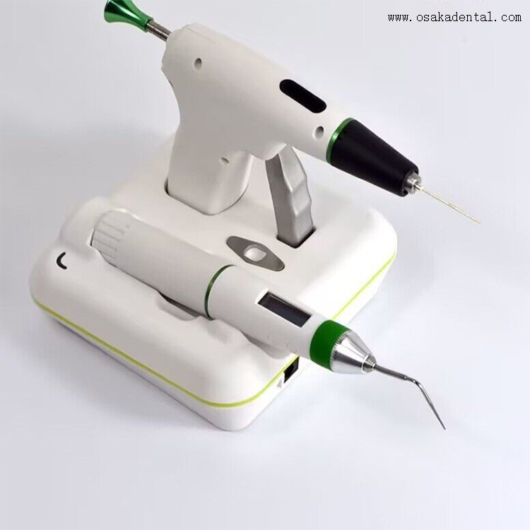 Unidade de sistema de obturação de guta-percha sem fio dental