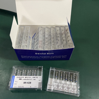 Brocas de diamante FG dentárias Brocas longas