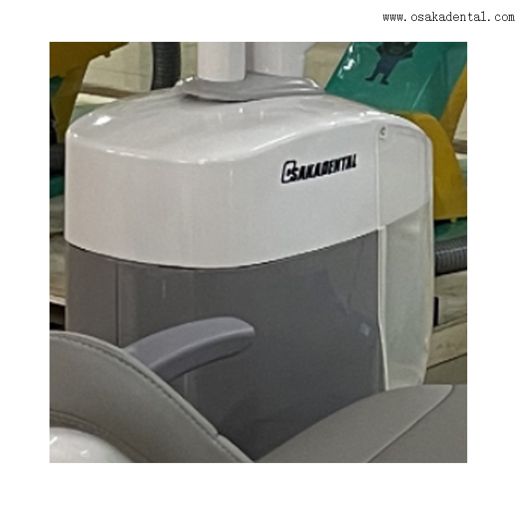 Cadeira odontológica de alto nível com monitor de 17 polegadas e câmera oral