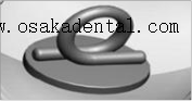 Braquete Ortodôntico Dental ilhós de colagem direta redondos