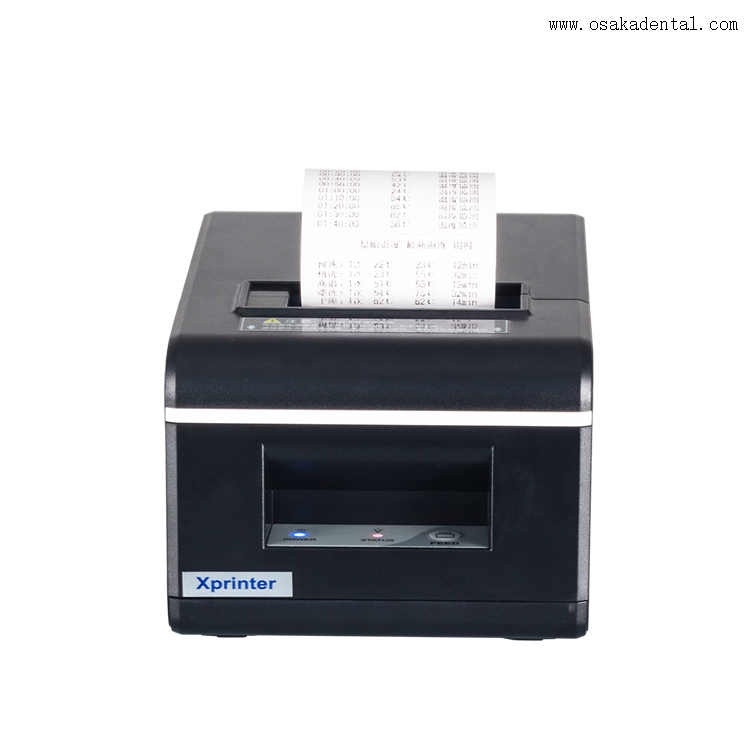 Máquina de limpeza ultrassônica odontológica com impressora