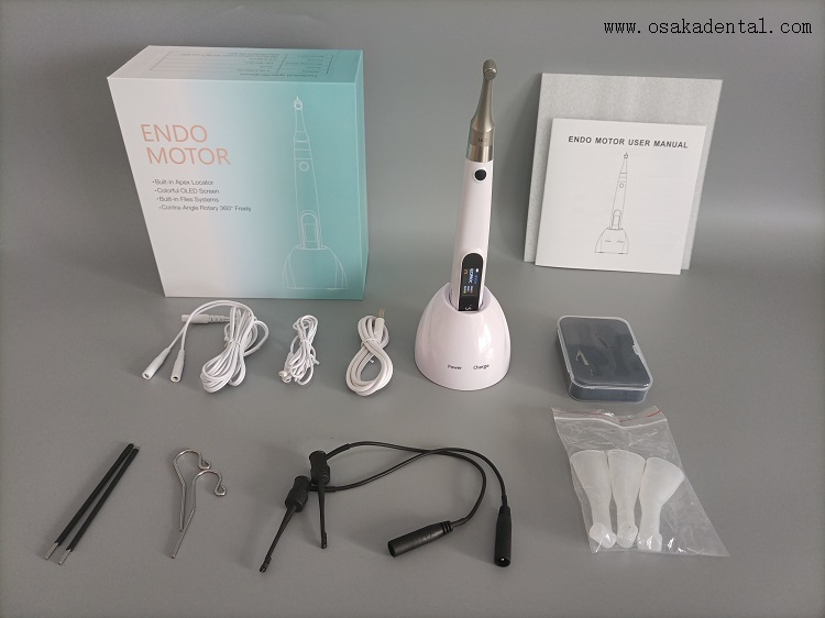 Motor Endo dental sem fio com função de localizador apical OSA-E13-6A
