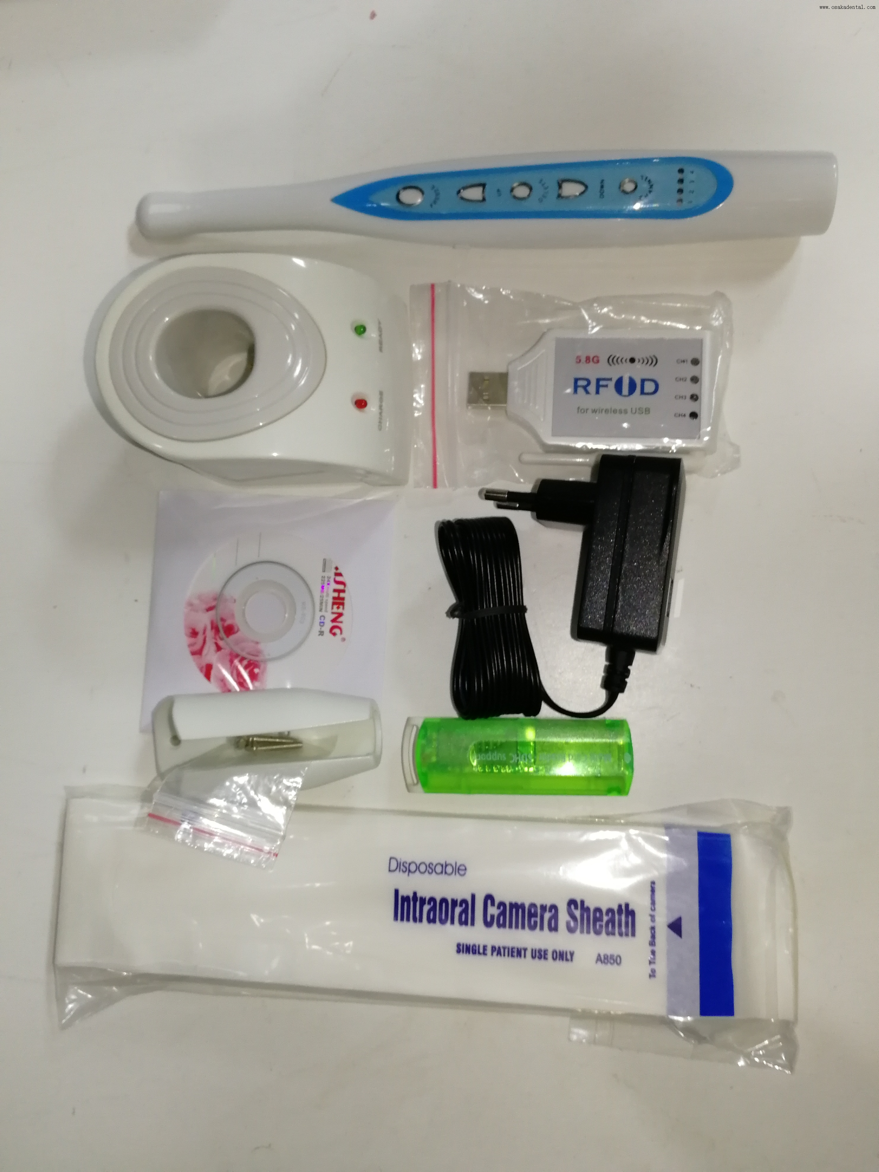 Câmera oral sem fio dental 2.0Mega Pixels com saída USB