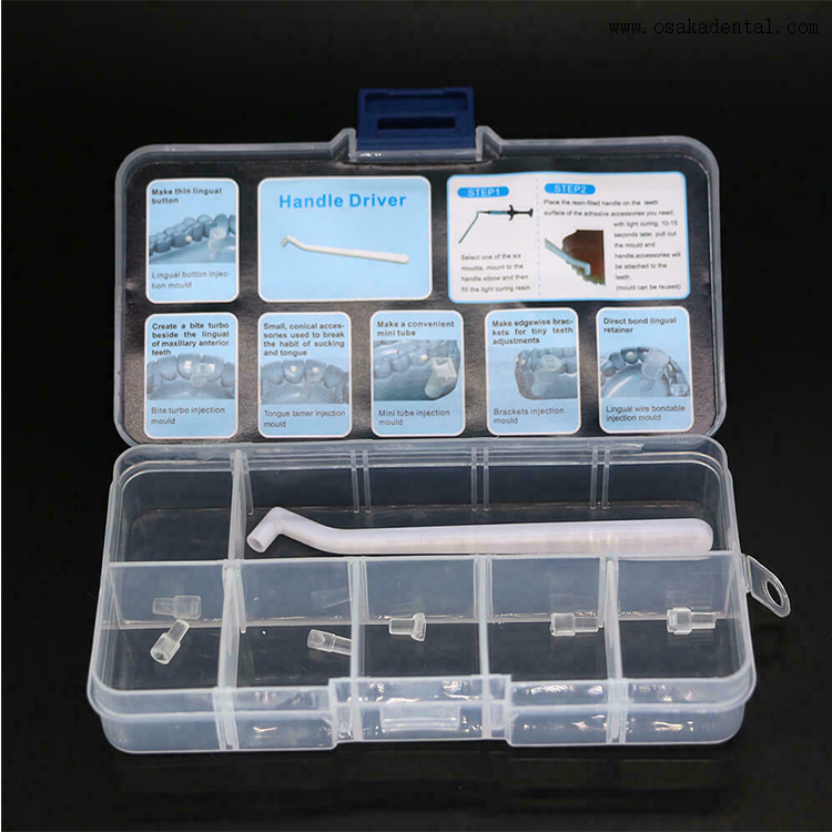 Acessórios ortodônticos dentários mini molde de injeção de acessórios ortodônticos