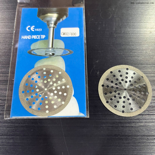 Roda abrasiva de diamante dental viu cortador de disco moldando