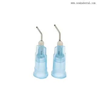 Pontas de fluxo dentário pré-dobradas descartáveis dentais