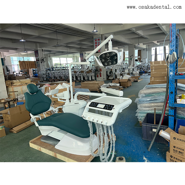 Cadeira odontológica de couro macio de alta qualidade