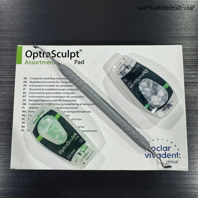 Kit de sortimento de almofadas Dental OptraSculpt com instrumento