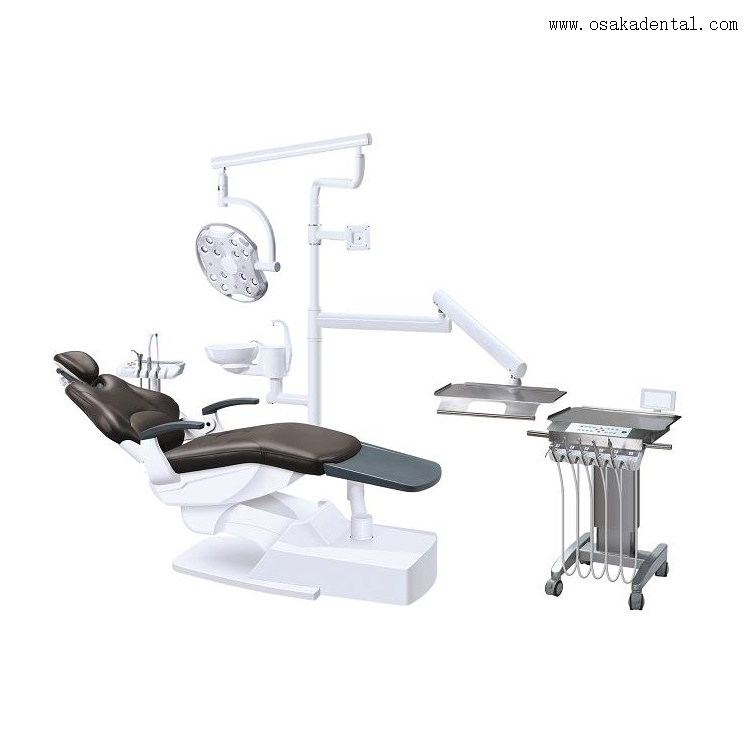 Cadeira odontológica de luxo com banco de dentista G7