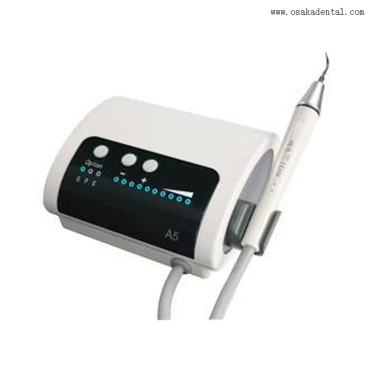 Scaler ultrassônico elétrico portátil dental do diodo emissor de luz com handpiece para dentes