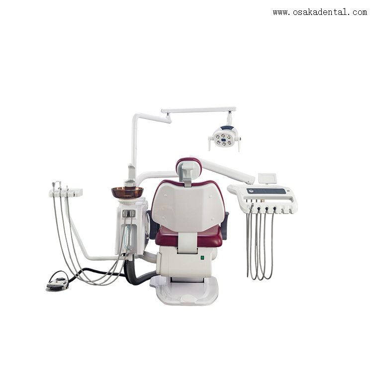 Novo design tipo toque bandeja de instrumento cadeira odontológica com 9 memória