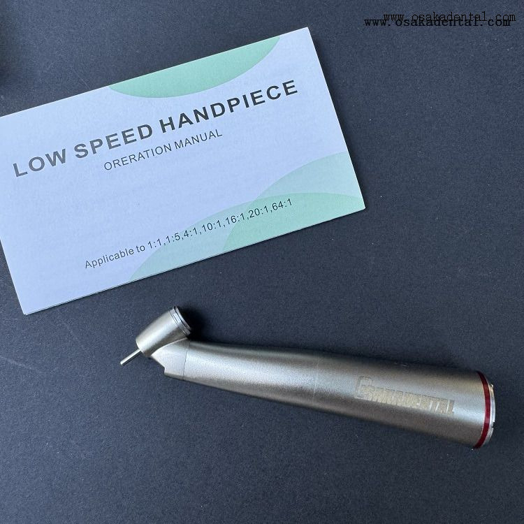 Dental 1:4.2 Fibra Óptica Cirúrgica Contra Ângulo Corpo de Titânio Spray Interno OSA-R204-L