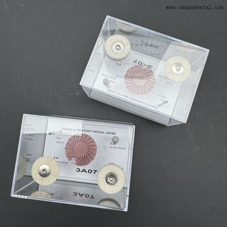 Kit de polimento de ajuste dentário para cerâmica 3A07