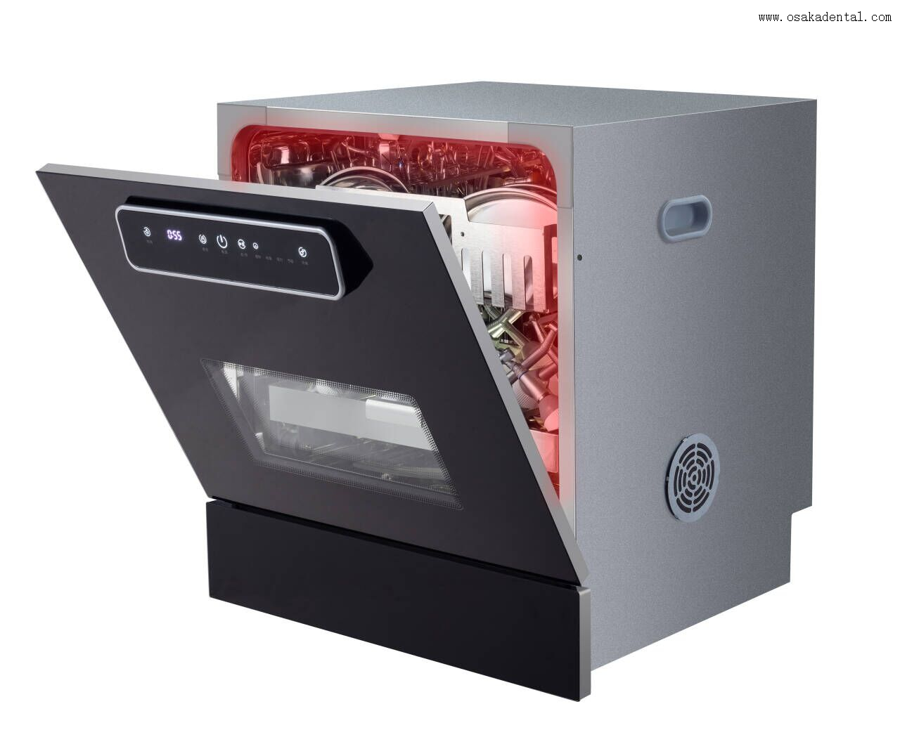 Máquina de lavar odontológica e máquina de limpeza odontológica para produtos odontológicos de peça de mão