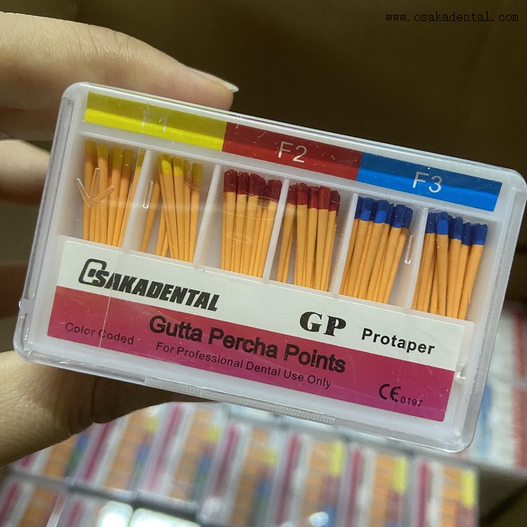 Osakadent Dental Protaper Gutta Percha Points F1 F2 F3