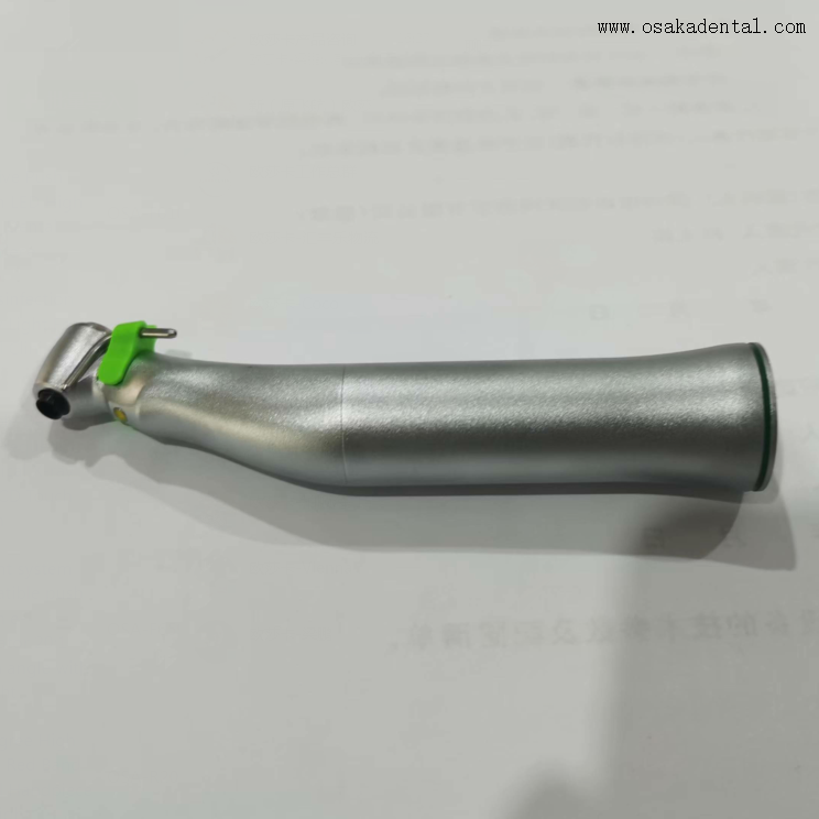 Peça de mão contra-ângulo de spray externo com luz para motor de implante