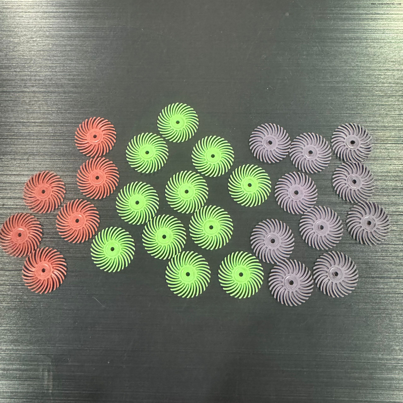 Roda de polimento dentária inteira