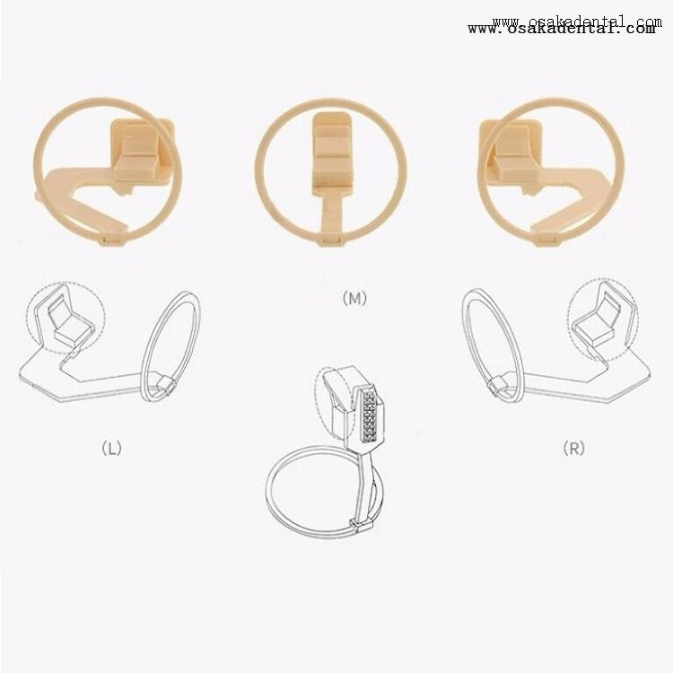 Posicionador de filme de raios X dentário 3 PÇS/SET OSA-W48-2