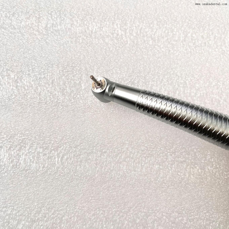 Peça de mão odontológica comprovada pela CE com luz de fibra óptica